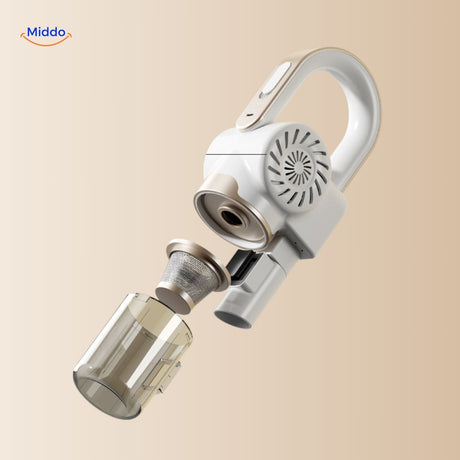MopVac Pro handheld for effective upholstery and furniture cleaning.