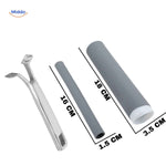 Grey silicone handle protector 16cm size for medium cookware handles.