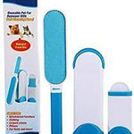 Double-sided pet hair remover design for versatile and effective cleaning