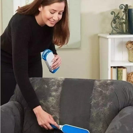 HandyBrush with built-in self-cleaning base for effortless maintenance