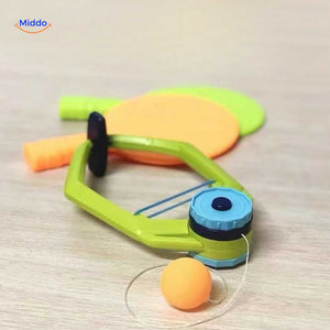 Multifunctional hanging trainer for indoor sports and family play activities.