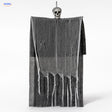 HauntCraft™ Gray Gauze Hanging Halloween Skull Ghost Decoration | For Spooky Scene Setups - Standard Gray Gauze
