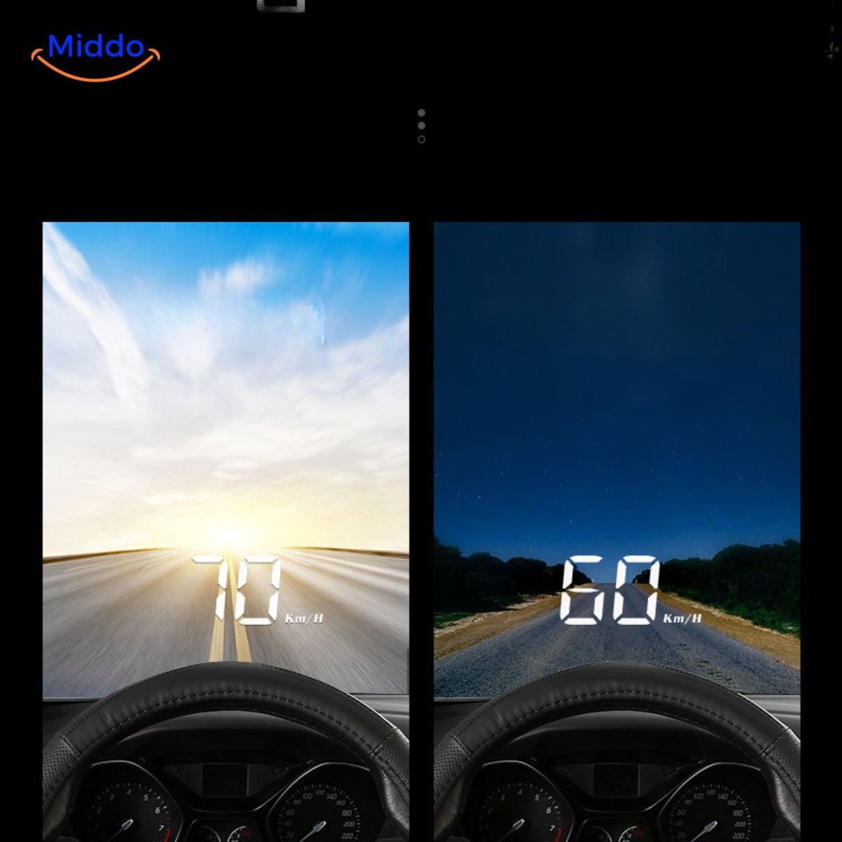 Visiopro HUD with wireless connectivity for seamless speed and data transmission