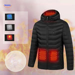 Lightweight and cozy heated hoodie jacket perfect for layering.