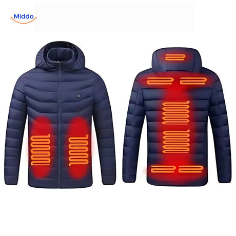 Heated hoodie combines winter style with casual wearability.