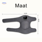 Sizing chart for FlexiHeat heated knee massager to ensure proper fit.