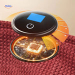 USB heated scarf combines warmth and comfort with soft premium fabric design.