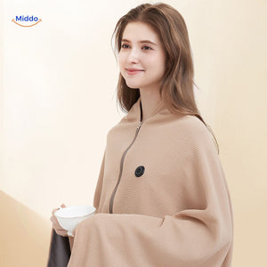 Graphene heated scarf ideal for winter season providing reliable body heat.
