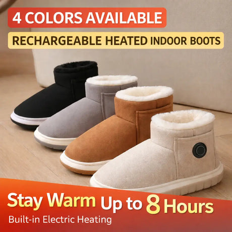 CozyFlex heated shoes providing up to 8 hours of continuous warmth.