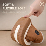 CozyFlex heated shoes featuring soft, flexible material for comfort.