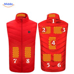 HeatGuard vest demonstrating advanced insulation and heat reflection technology.