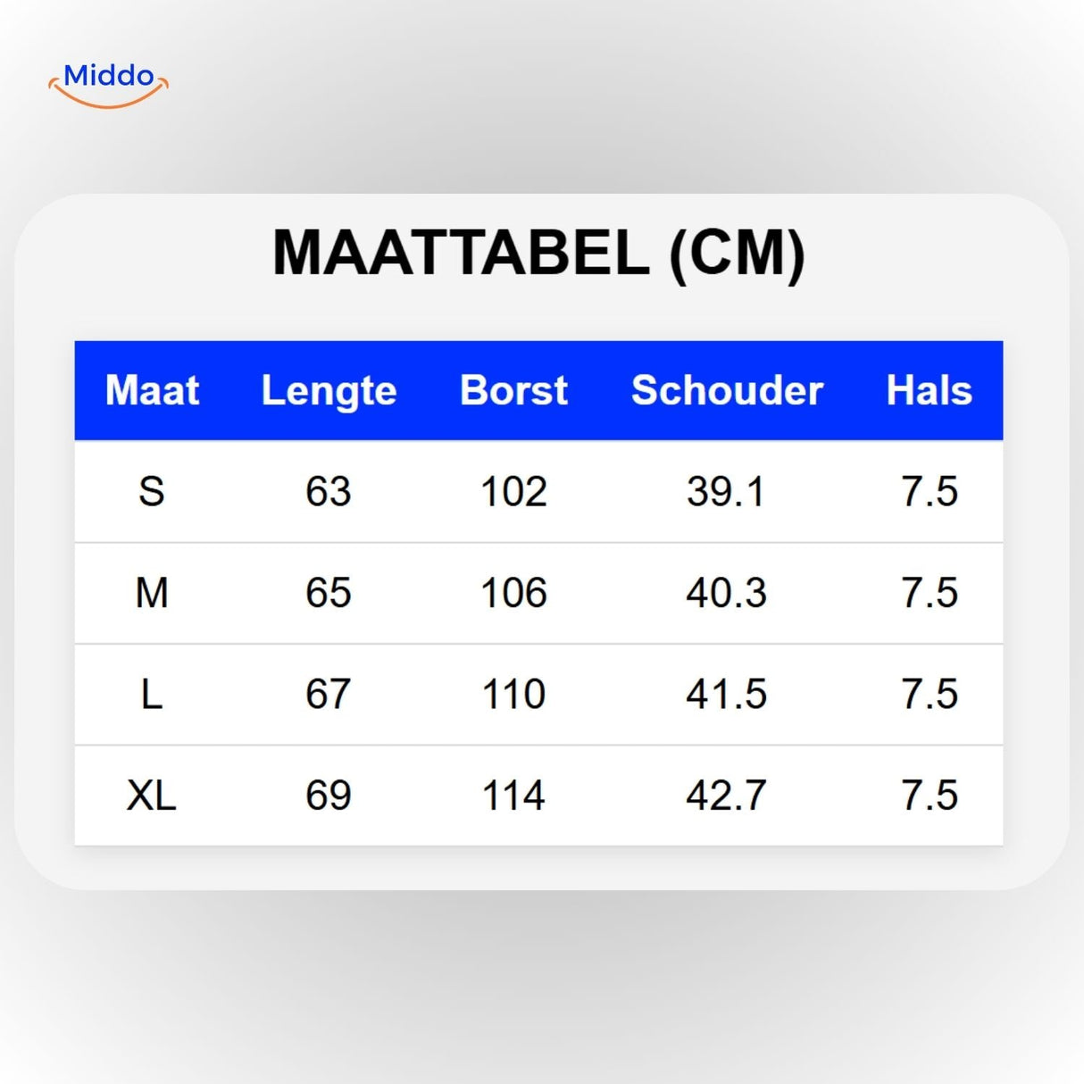 HeatGuard heated vest sizing chart to find your perfect fit.