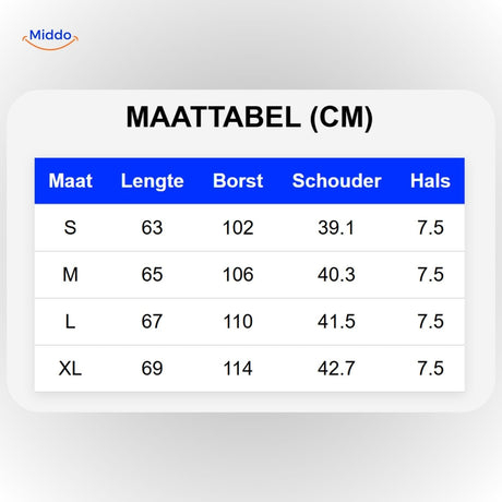 HeatGuard heated vest sizing chart to find your perfect fit.