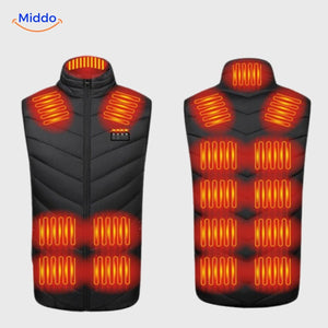 HeatGuard vest with ultimate heat distribution for maximum comfort.