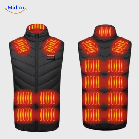 HeatGuard vest with ultimate heat distribution for maximum comfort.