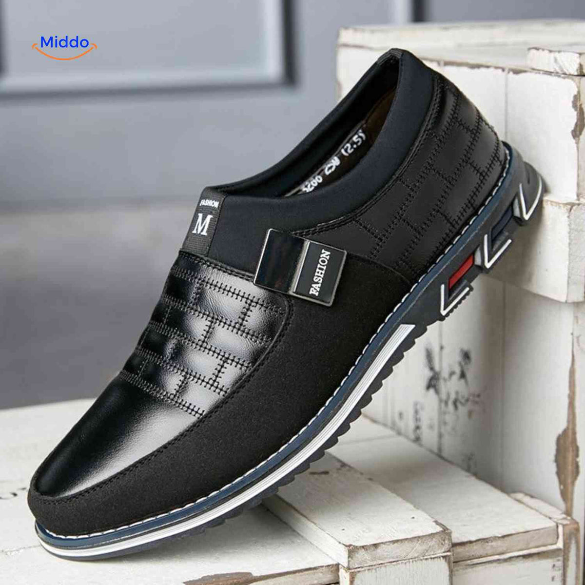 black Flexaro Shoes product view image 6