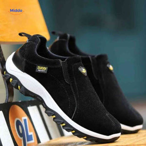 mustard yellow Stridex Men's Shoes sole detail image 21