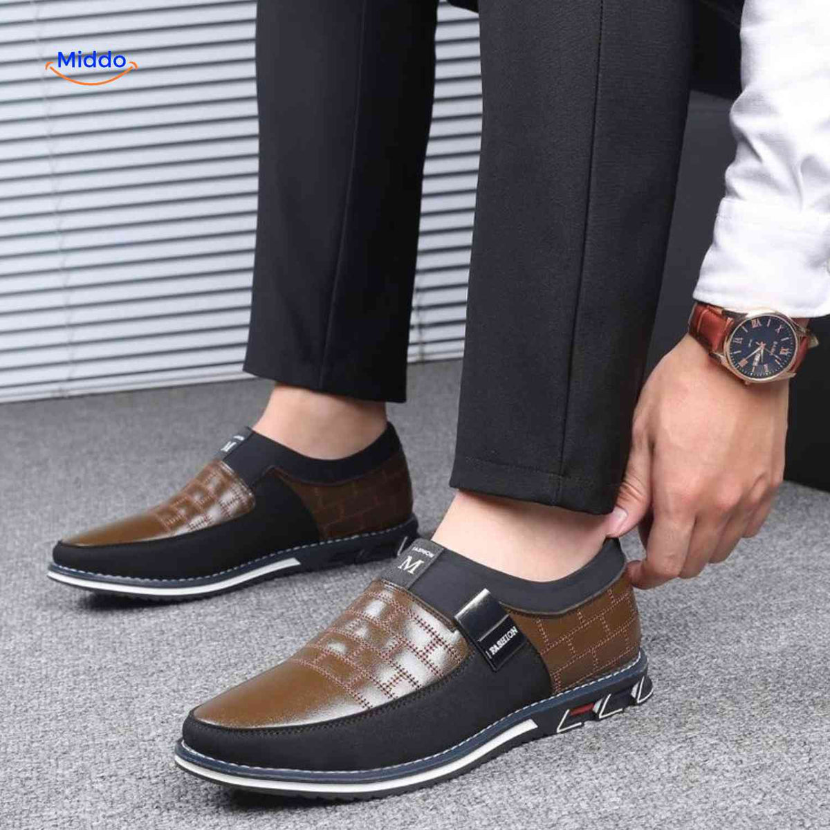 black Flexaro Shoes product view image 8