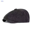 Heritage Eight flat cap, Black