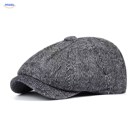 Heritage Eight flat cap, Gray