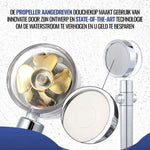 PowerShower propeller innovation technology for enhanced water distribution and pressure