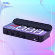 Visiopro M3 HUD digital speedometer projecting speed data on windshield