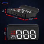HUD speedometer with clear LED display for easy speed monitoring while driving
