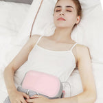 Huggy menstrual therapy pad providing heat and comfort during periods.