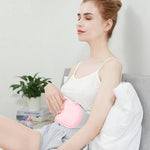 Huggy pad with therapeutic heat technology for period pain relief.