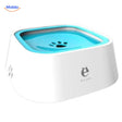 HydroPaws anti-splash water bowl in blue, 1.5L capacity for dogs.