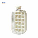 White large ice bottle with increased ice cube capacity