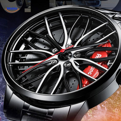 Industrial-style men's automatic watch with precision engineering and bold look.