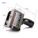 Technical dimensions of PrintPro Ink: 239x124x127mm for compact handheld inkjet coding.