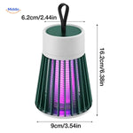 InstaZap mosquito lamp technical specifications features and operating details chart.