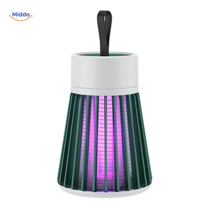 InstaZap USB mosquito lamp featuring UV light technology for chemical-free pest control.