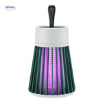 InstaZap USB mosquito lamp featuring UV light technology for chemical-free pest control.