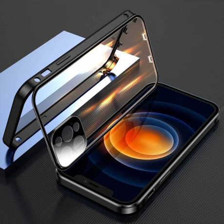 WonderCase black case with wireless charging and scratch resistance.