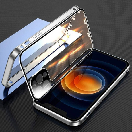 WonderCase silver color with wireless charging and full drop protection.
