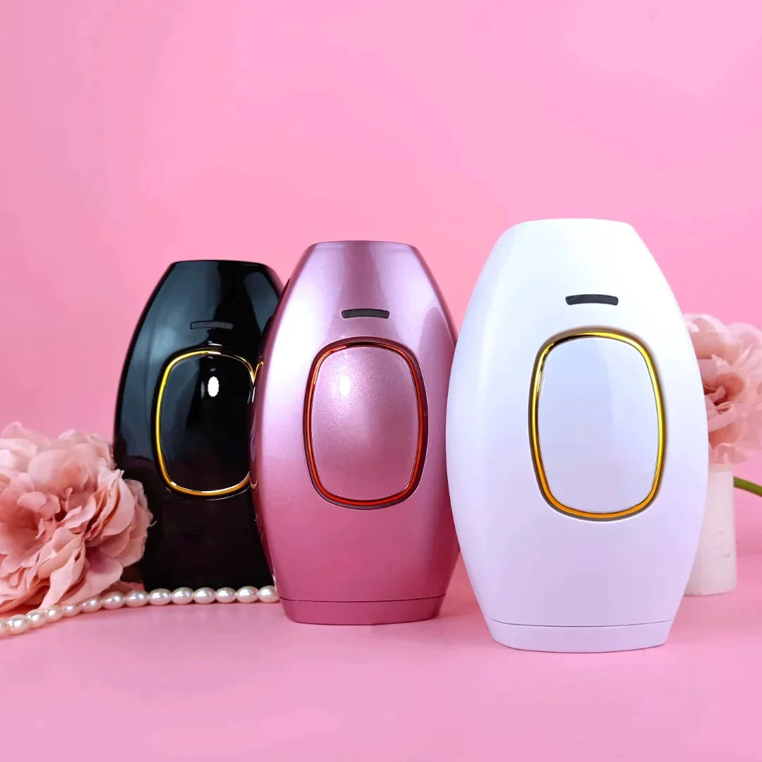 IPL hair remover available in multiple color options.