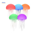 Multicolor JellyGlow jellyfish lamps perfect for all ages.