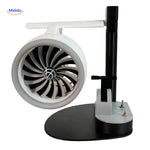 Jetfan desktop turbofan with integrated humidifier and tail flame feature.