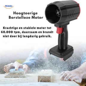 Portable air dryer clears dust from gaming setup and electronics effectively.