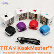 KaakMaster Pro Titan bundle set with multiple resistance levels for jawline exercises.
