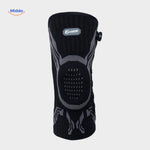 Black FlexiGuard knee brace providing advanced stabilization and support.