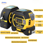 Complete features overview of ProMeasure digital laser tape measure