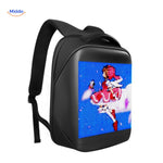 Colorful cartoon-style LED backpack design perfect for children and young teens.