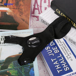 LED gloves with adjustable sizing for secure fit and comfort.