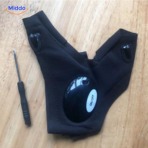 LED gloves featuring switch control and enhanced grip for versatile use.