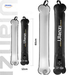 LED magnetic tube light dimensions diagram showing 600mm length and 120mm width.