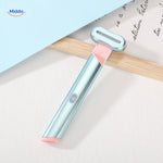 LED red light therapy pen with USB charger and user instructions included.